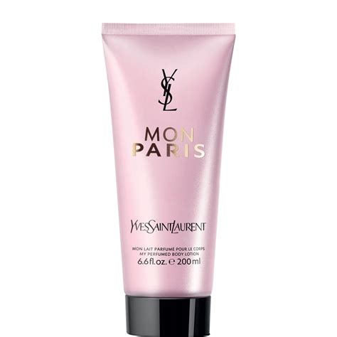 lait pour le corps mon paris yves saint laurent|Mon Paris .